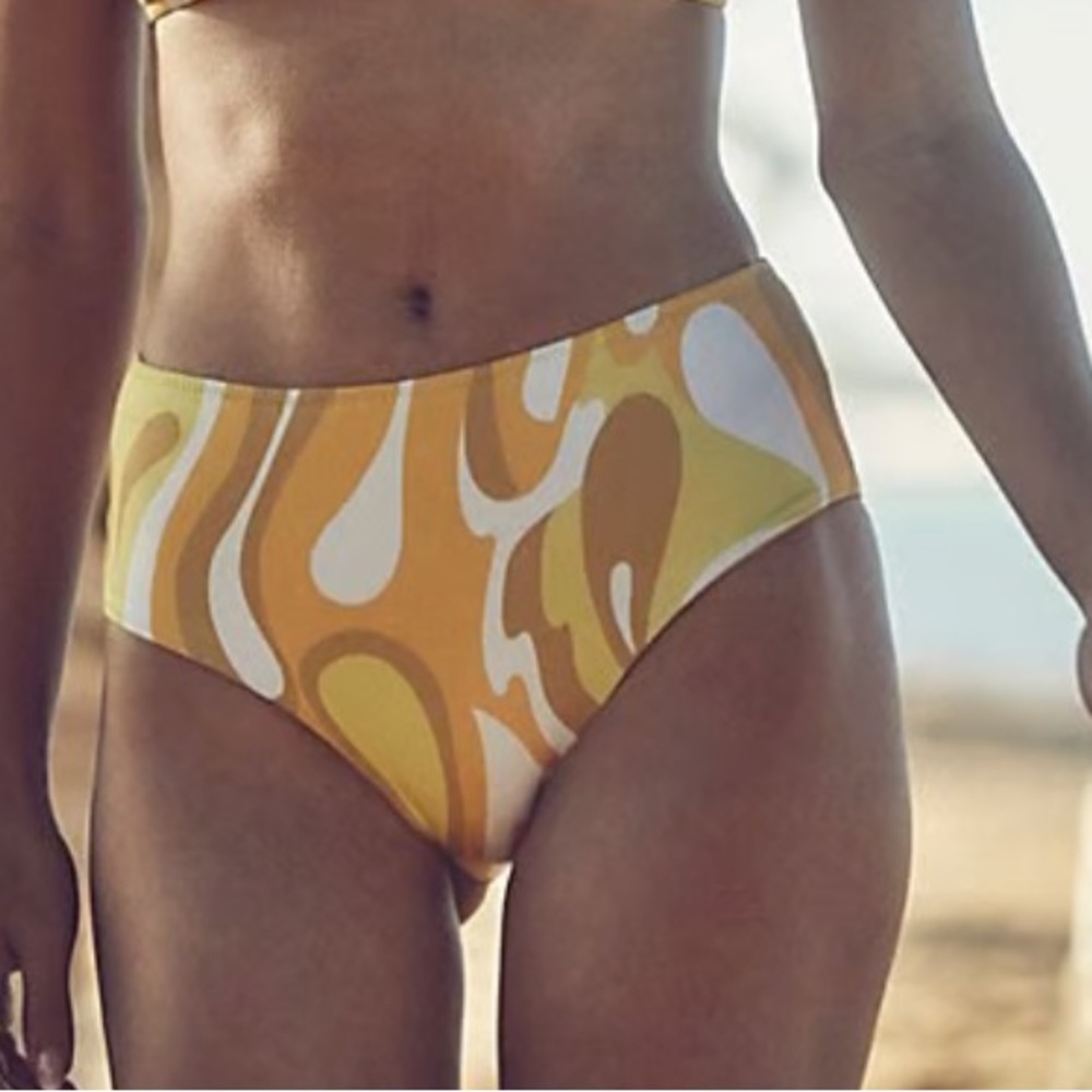 New Seea Brasilia Reversible Bikini Bottom Solaris yellow medium